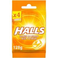 HALLS limoi-karamelua eztiarekin, paketea 32 g