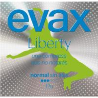 Compresa normal EVAX LIBERTY, paquete 12 uds