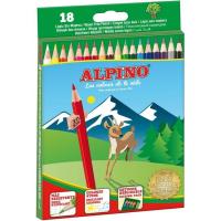 Lapices de colores ALPINO, 18uds