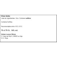 Vino Tinto Gran Reserva Rioja LOPEZ DE HARO, botella 75 cl