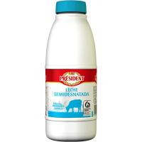 Leche semidesnatada PRESIDENT, botella 1,5 litros