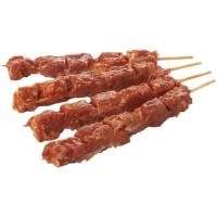 Pincho de pechuga de pollo adobado rojo, unidad