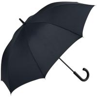 Paraguas largo automático, montura metal, 8 varillas de fibra de vidrio