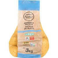 Patata EUSKO LABEL EROSKI NATUR, malla 3 kg