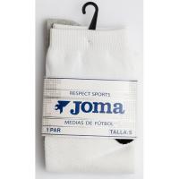 Medias de futbol, color blanco gris, talla M JOMA, 1 par