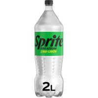 SPRITE zero lima-limoi freskagarria, botila 2 litro