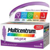 Complemento vitamínico mujer MULTICENTRUM, caja 90 cápsulas