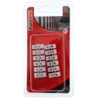 Regleta de conexión de 4 mm y 12 polos EUROBRIC,  1 ud