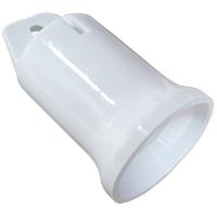 Portalámparas E27 máx 40W blanco EUROBRIC, 1 ud