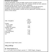Grissini ondulati sin gluten SCHAR, paquete 150 g