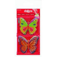 Obleas de mariposas DEKORA, pack 1 ud