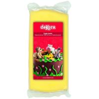 Fondant amarillo DEKORA, paquete 250 g