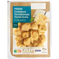 Tortellini 4 quesos EROSKI, bandeja 250 g Tortellini 4 quesos EROSKI, bandeja 250 g
