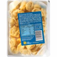 Tortellini 4 quesos EROSKI, bandeja 250 g