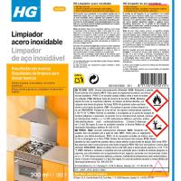 Limpieza rápida de acero inoxidable HG, spray 300 ml