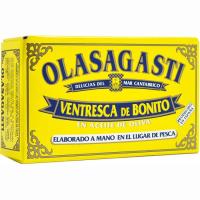 Ventresca de bonito en aceite de oliva OLASAGASTI, lata 120 g
