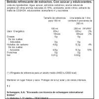 Ginger Ale SCHWEPPES, botella 1 litro
