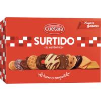 Galleta surtida CUÉTARA, caja 420 g Galleta surtida CUÉTARA, caja 420 g