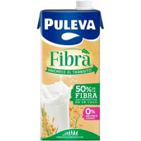 Leche de Fibra baja en grasa PULEVA, brik 1 litro Leche de Fibra baja en grasa PULEVA, brik 1 litro