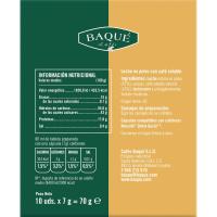 Café cortado crema compatible Dolce Gusto BAQUÉ, caja 10 uds