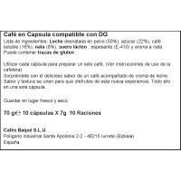 Café cortado crema compatible Dolce Gusto BAQUÉ, caja 10 uds