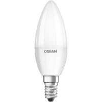 Bombilla Led vela E14 5,5W luz neutra (4000k) OSRAM, 4 uds