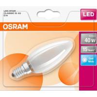 Bombilla Led vela E14 4W luz neutra (4000k) OSRAM, 1ud Bombilla Led vela E14 4W luz neutra (4000k) OSRAM, 1ud