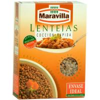 Lenteja rápida MARAVILLA, caja 1 kg