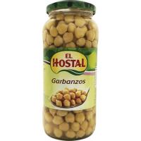 Garbanzo cocido EL HOSTAL, frasco 400 g