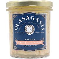 Lomos de bonito en aceite de oliva OLASAGASTI, frasco 315 g