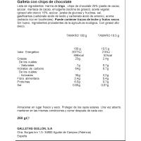 Galleta Bio organic de chocolate GULLÓN, caja 250 g