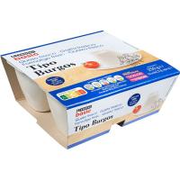 Queso fresco EROSKI basic, pack 4x62,5 g