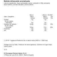 Refresco Contour regular COCA COLA, botella 1 litro