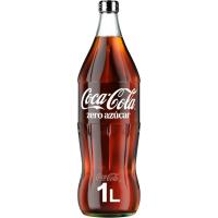 Refresco de cola Contour COCA COLA Zero, botella 1 litro Refresco de cola Contour COCA COLA Zero, botella 1 litro