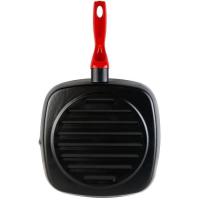 Grill asador de acero esmaltado Niger, apto para todo tipo de cocinas, MAGEFESA, 28x28cm