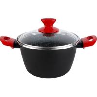 Olla con tapa de Acero Esmaltado Niger, apto para todo tipo de cocinas MAGEFESA, Ø20 cm