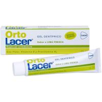 Gel dental de lima Ortolacer LACER, tubo 75 ml