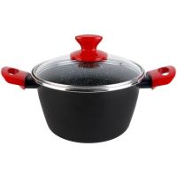 Olla con tapa de Acero Esmaltado Niger, apto para todo tipo de cocinas MAGEFESA, Ø16 cm