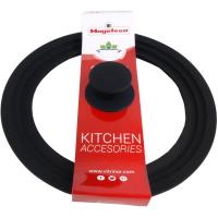 Tapa de vidrio con borde de silicona VITRINOR, apto Ø18cm-Ø20cm-Ø22cm