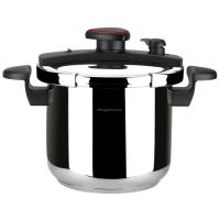 Olla a presión super rápida Astra, apto para todo tipo de cocinas, MAGEFESA, 6 litros