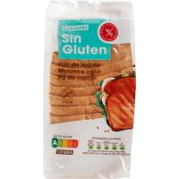 Pan de molde sin gluten EROSKI, paquete 350 g