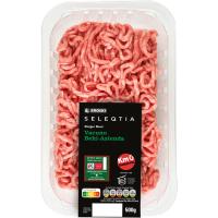 Carne picada de ternera EUSKO LABEL E. SELEQTIA, bandeja 500 g