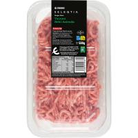 Carne picada de ternera EUSKO LABEL E. SELEQTIA, bandeja 500 g