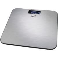 Báscula de baño inoxidable con temperatura ambiente, pilas incluídas JATA