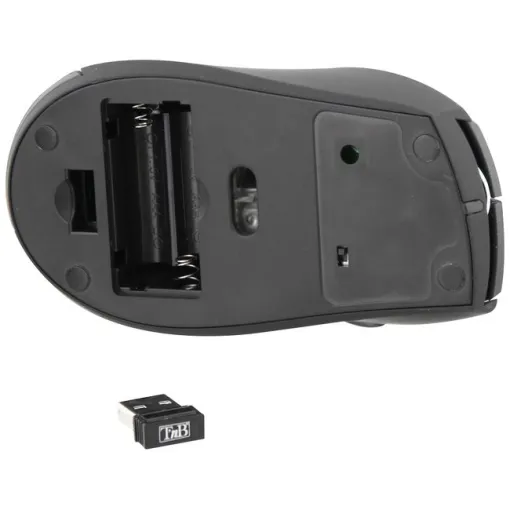 Ratón óptico inalámbrico ergonómico, Mwoffice TNB