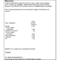 Mayonesa en monodosis HEINZ, pack 200x10 ml