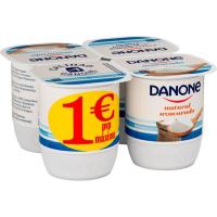 DANONE jogurt natural azukreduna, sorta 4x120 g