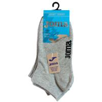 Calcetín infantil de deporte, tobillero, color gris, talla 31/34 JOMA, 3 pares