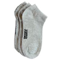 Calcetín infantil de deporte, tobillero, color gris, talla 31/34 JOMA, 3 pares