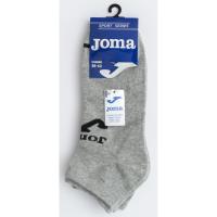 Calcetín deportivo de hombre, tobillero, color gris, talla 39/42 JOMA, 3 pares